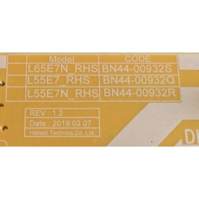 KIT DE TARJETAS PARA TV SAMSUNG / NUMERO DE PARTE MAIN BN94-14152F / BN41-02703A / BN97-15650B / BN9414152F / FUENTE BN4400932Q / L55E7_RHS / BN44-00932Q / PANEL CY-NN055HGLVFH / MODELO UN55RU740 / UN55RU740DFXZA FA01 - Imagen 2